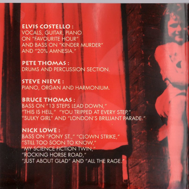 Elvis Costello  Brutal Youth : Booklet 7